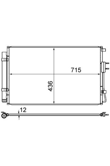 A/C-Kondensator HYUNDAI SANTA FE
