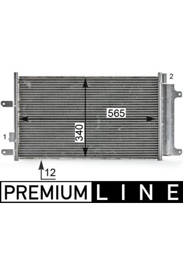 A/C-Kondensator IVECO DAILY IV