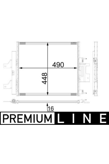 A/C-Kondensator JAGUAR XJ