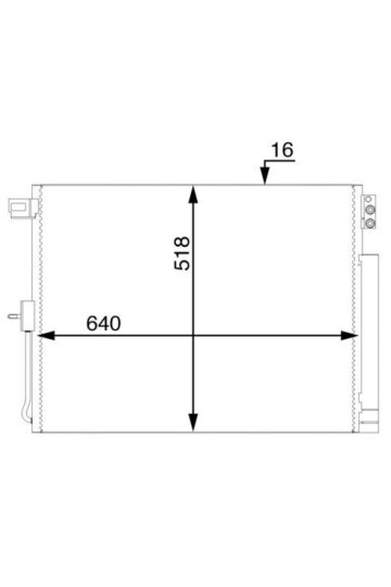 A/C-Kondensator JEEP GRAND CHEROKEE