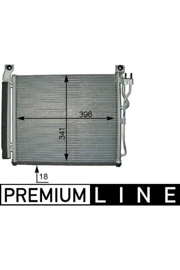 A/C-Kondensator KIA PICANTO