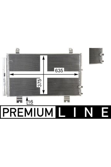 A/C-Kondensator LEXUS GS250 / GS450H