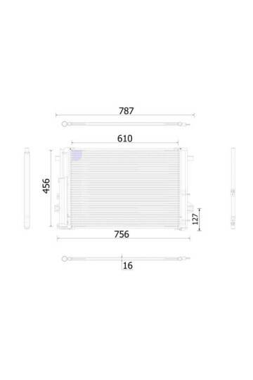 A/C-Kondensator MB B-CLASS W246