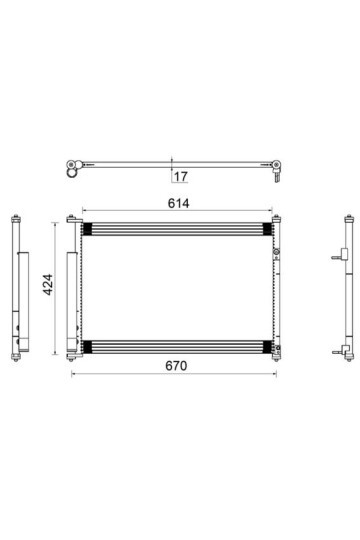 A/C-Kondensator SUZUKI GRAND VITARA 06 07