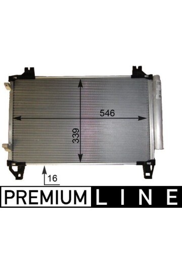 A/C-Kondensator TOYOTA YARIS SCP9