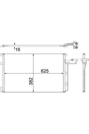 A/C-Kondensator VOLVO S40 05-08