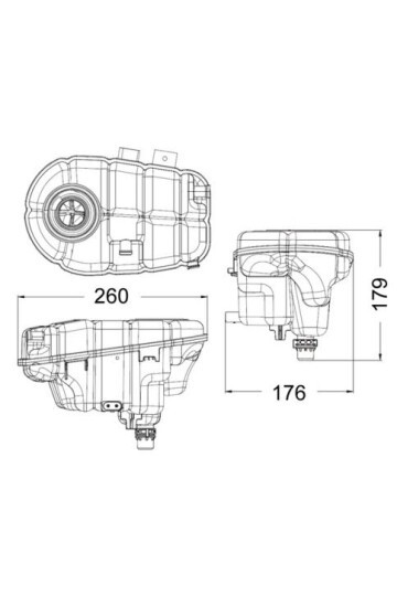 Ausgleichsbeh lter AUDI A6 C7