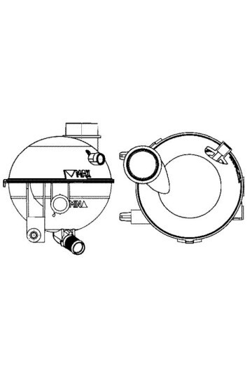 Ausgleichsbeh lter PEUGEOT PARTNER 307 00-05