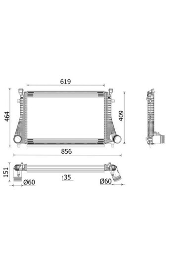 CHARGE AİR COOLER AUDI A3