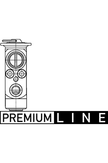 Expansionsventil und Orifice Tube BMW 7 E65