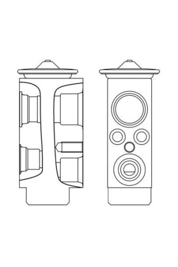 Expansionsventil und Orifice Tube BMW X5 F15