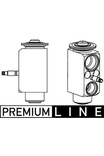 Expansionsventil und Orifice Tube FORD FOCUS / C-MAX