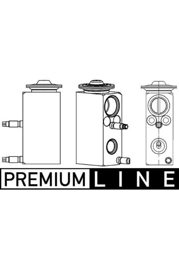 Expansionsventil und Orifice Tube FORD MONDEO IV/GALAXY