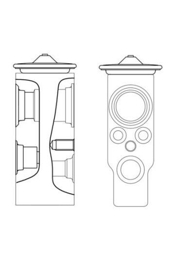 Expansionsventil und Orifice Tube MB W164