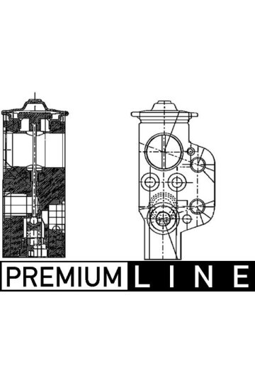 Expansionsventil und Orifice Tube VW POLO