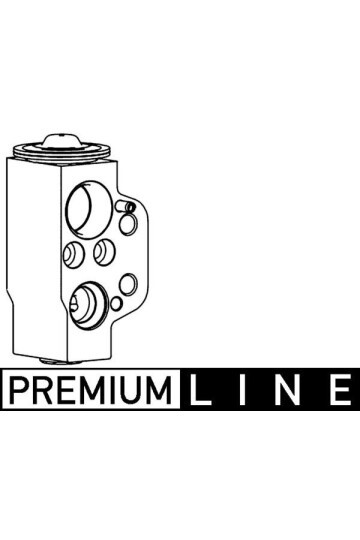 Expansionsventil und Orifice Tube VW UP / SEAT MII / SKODA