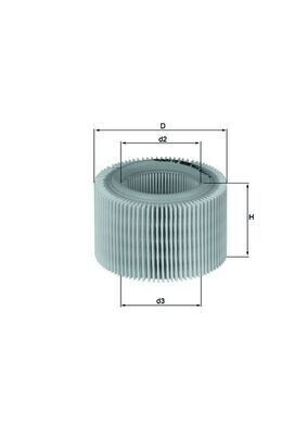 HAVA FİLTRESİ Air filter element