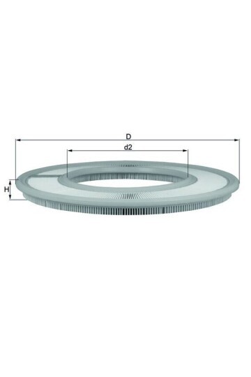 HAVA FILTRESI MERCEDES M102 190 W201 82>90