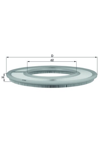 HAVA FILTRESI MERCEDES M102 W123 S123 W124 S124