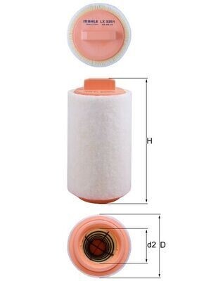 HAVA FILTRESI MINI N47 R55 R56 R57 R58 R59 R60 R61