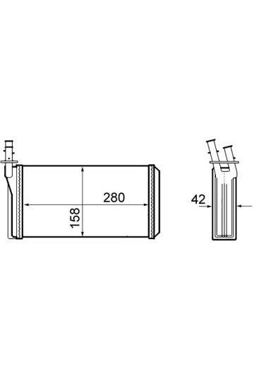 Innenraum-W rmetauscher ALFA ROMEO 166