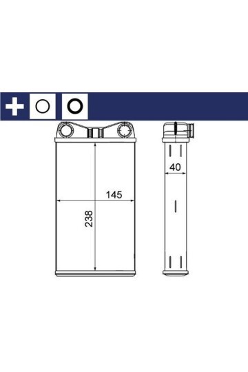 Innenraum-W rmetauscher AUDI A4