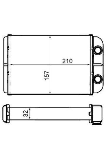 Innenraum-W rmetauscher FIAT STILO