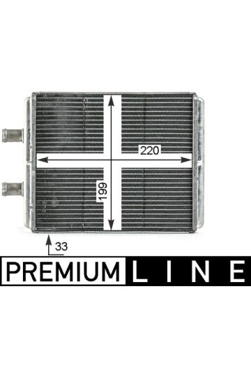 Innenraum-W rmetauscher IVECO DAILY