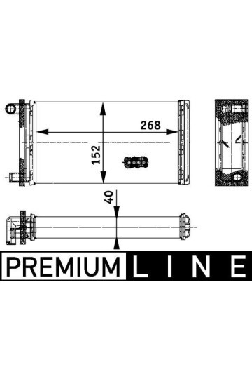 Innenraum-W rmetauscher MB G-CL.