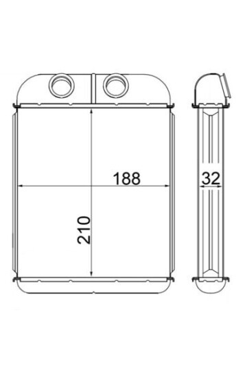 Innenraum-W rmetauscher RENAULT ESPACE IV