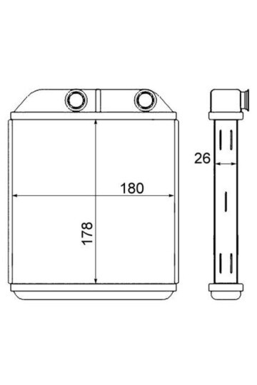 Innenraum-W rmetauscher VOLVO S40 I / V40