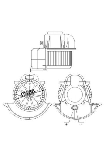 Innenraumgeblaese AUDI Q7 / PORSCHE