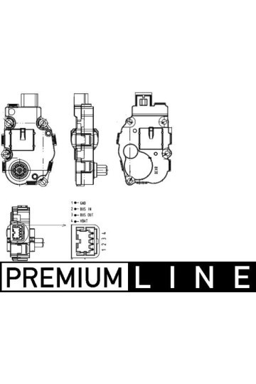 KALORIFER AYAR MOTORU MERCEDES W204 S204 C204 C218 W212 C207 A207 W221 C216 R231 C197 R197