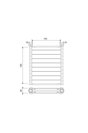 KALORIFER RADYATORU MERCEDES W176 W246 C117 X117 X156
