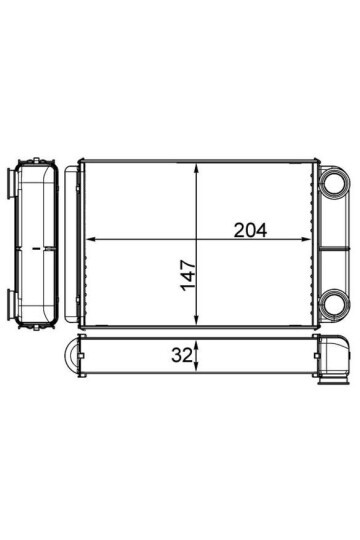 KALORİFER RADYATÖRÜ OPEL ASTRA J ASTRA J GTC 10> ASTRA K-ZAFIRA TOURER C 15>
