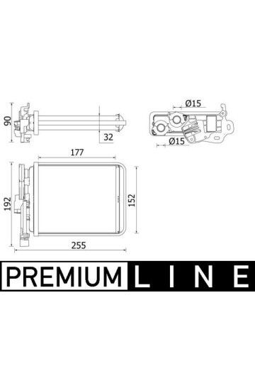 KALORİFER RADYATÖRÜ PEUGEOT P308 13>21