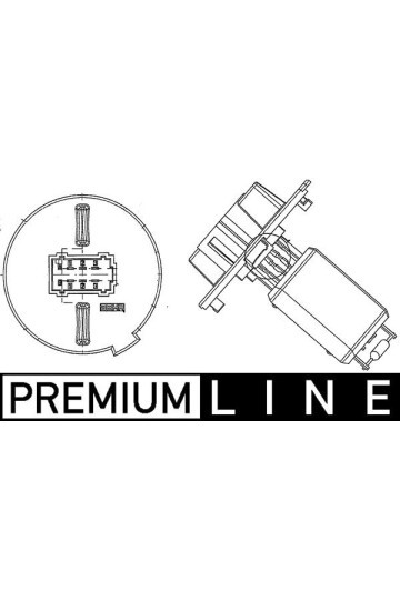 KALORİFER REZİSTANSI CITROEN C3 09>16 DS3 10>15