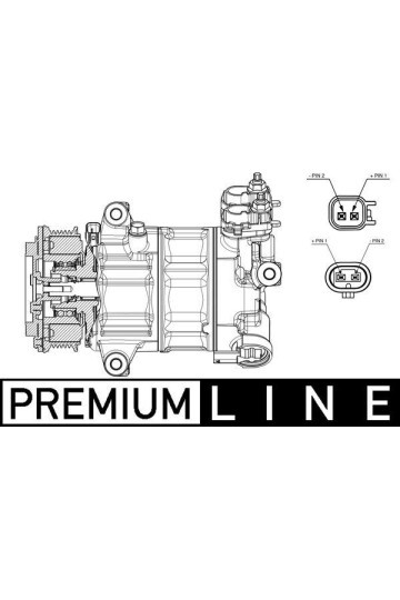 KLIMA KOMPRESORU FOCUS IV 17> KUGA III 19> PUMA 19> 1.0 ECOBOOST MİLD-HYBRİD -1.5 ECOBLUE