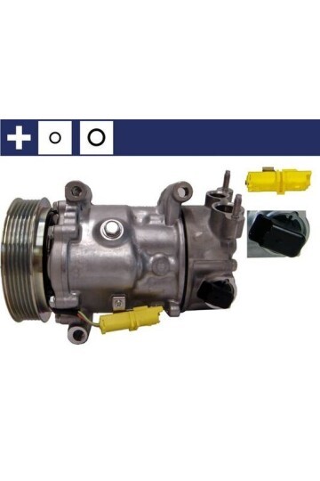 KLİMA KOMPRESÖRÜ P207-C3 1.4-1.6-P307-C4 1.4-1.6-2.0-P308 1.6-2.0-PARTNER TEPEE-BERLINGO-C5 1.6 HDİ