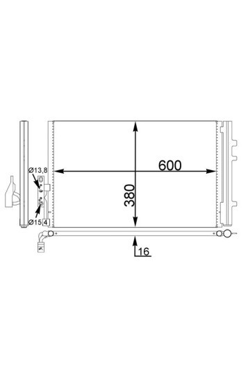 KLIMA RADYATORU BMW F25 F26