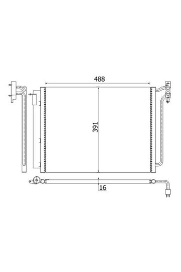 KLIMA RADYATORU BMW M54 M57 N X5 E53
