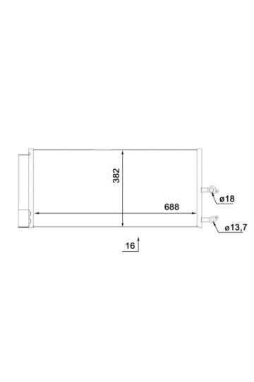 KLIMA RADYATORU KONDANSATÖR VOLVO XC90 II 14>D4-D5 B5 Mild-Hybrid AWD