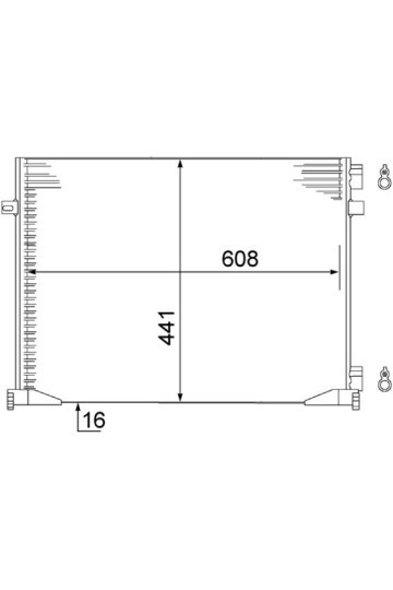 KLİMA RADYATÖRÜ KONDANSATÖRÜ RADYATÖRÜ RENAULT TRAFIC II 01>14 OPEL VİVARO 01>14 1.9dCi
