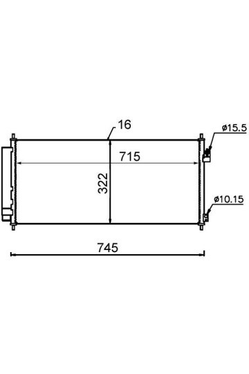 KLİMA RADYATÖRÜ KONDENSER HONDA JAZZ 1.4L L13Z GE6 GG kasa 09-14