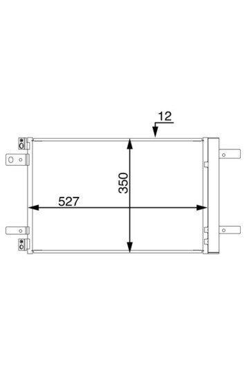 KLİMA RADYATÖRÜ KONDENSERİ OPEL ASTRA L-GRANDLAND-VIVARO C-ZAFIRA LIFE PEUGEOT P3008 II-P308 II- P5008 II-P508 EXPERT IVPARTNER-C4 PICASSO-JUMPY IV-PA