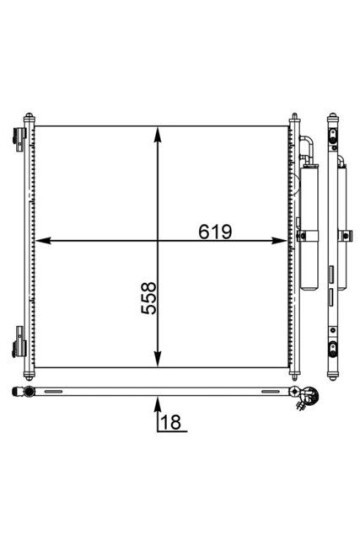 KLIMA RADYATORU LAND ROVER DEFENDER L663 RANGE ROVER L405 L494