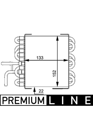 Kraftstoffkühler MB C-CL. W203