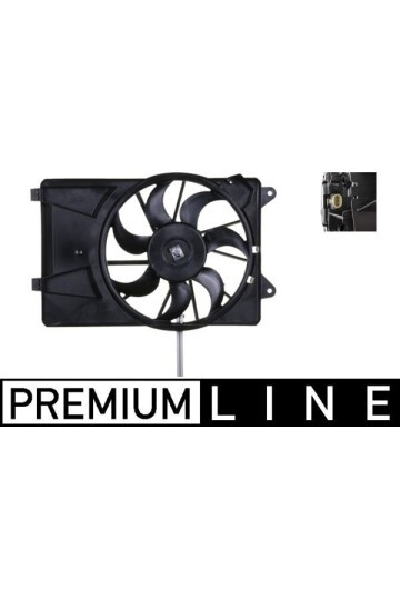 Kühlmittelkühler-/Kondensator-Lüfter ALFA ROMEO MITO 955