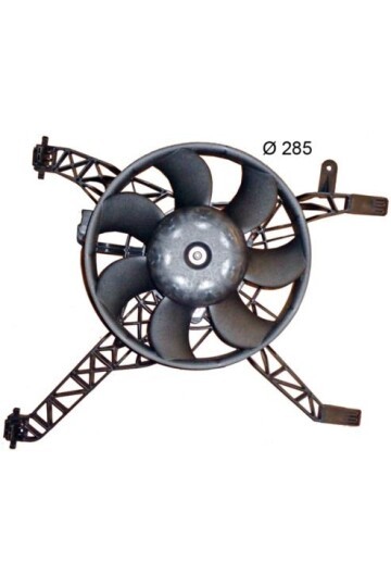 Kühlmittelkühler-/Kondensator-Lüfter FORD B-MAX