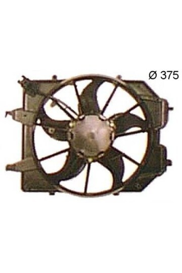 Kühlmittelkühler-/Kondensator-Lüfter FORD FOCUS DAW. DBW